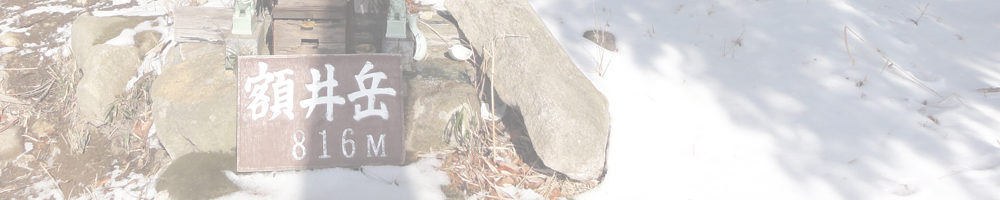 戒場山～額井岳（大和富士）