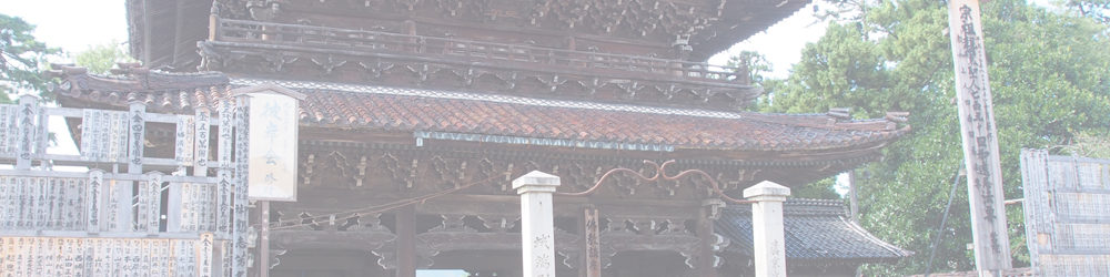 城端別院 善徳寺と城端の街並み